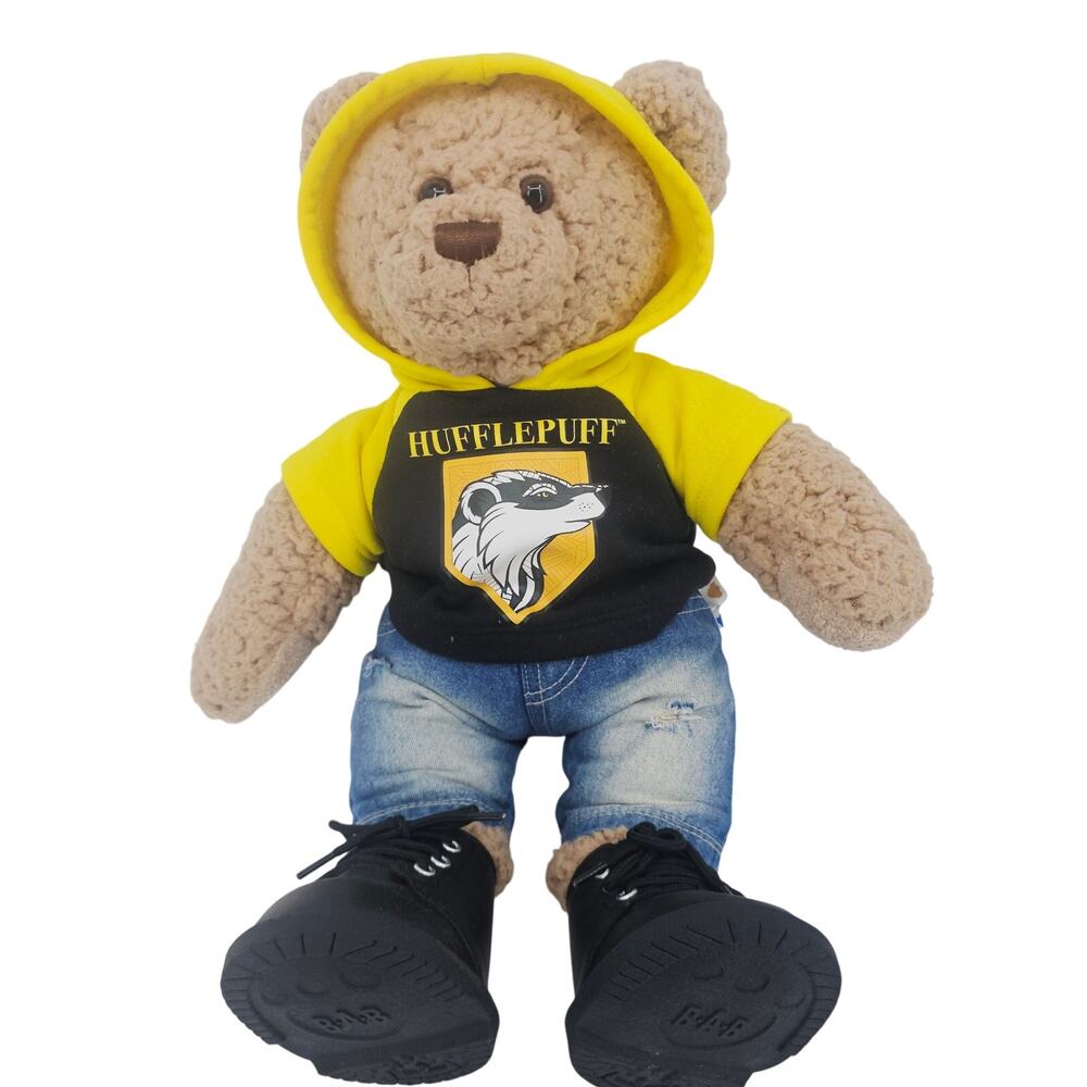 Build-A-Bear Workshop Harry Potter Hufflepuff House plush teddy bear 16"